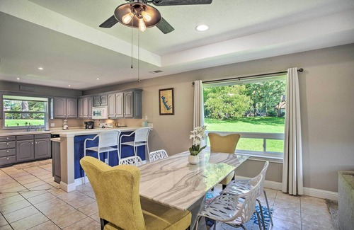 Leisure Land House | Relaxing Cedar Creek Reservoir Escape with Dock & Pool