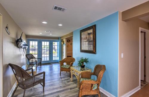 Palm Harbor House | Pet-Friendly Waterfront Home in Rockport with Private Dock