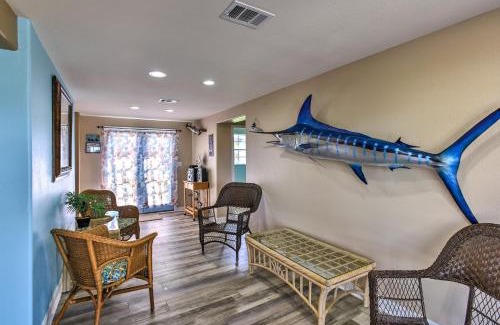 Palm Harbor House | Pet-Friendly Waterfront Home in Rockport with Private Dock