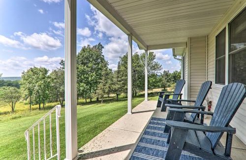 Thompson House | Peaceful Poconos Retreat on 100 Acres for Hiking & Fishing