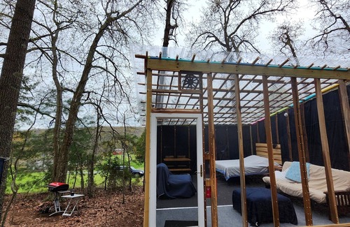 Ozone RV Rental | Cozy East Tennessee Treehouse Campground - Pet Friendly Retreat