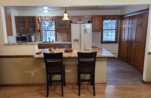 Redding Ridge House | Family-Friendly Retreat with Pool, Tennis Court & Ocean View