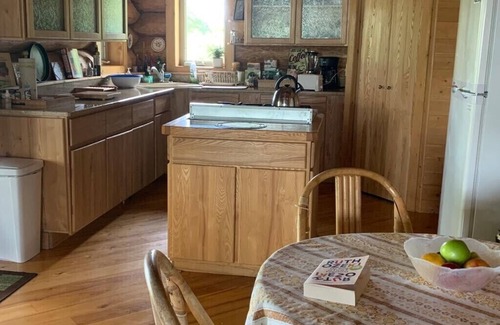 Stambaugh Cabin | Family-Friendly Waterfront Log Cabin on Chicaugon Lake