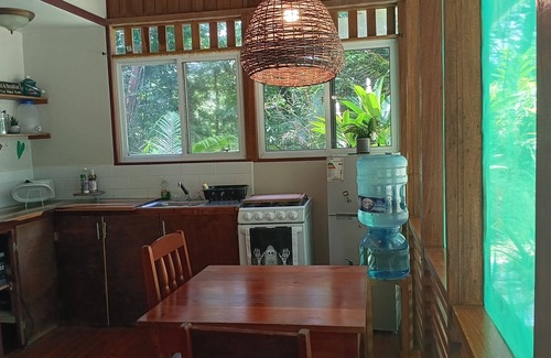 San Ignacio Cabin | Private forest view cabin w/AC, 2 beds-restaurant and car rental on site.