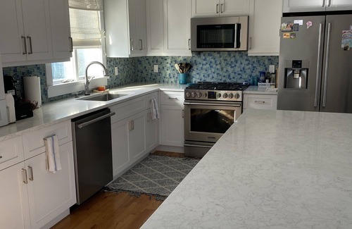 Silver Beach House | Ideal Retreat: Private Pool & Steps to the Beach