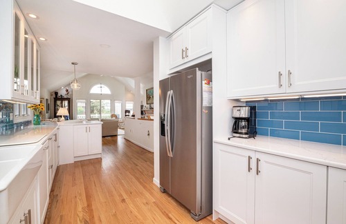 Gardens House | Private heated pool, Pet friendly, Walk to beach and boardwalk! Garden Oasis!