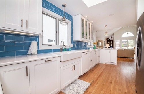Gardens House | Private heated pool, Pet friendly, Walk to beach and boardwalk! Garden Oasis!