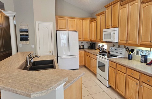 St. Augustine House | Inviting 3-Bedroom Home with Large Lanai & Pool Access