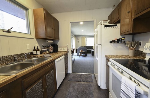 Bellaire Cabin | Dog-Friendly 3 Bedroom Cabin with Pool Access in Northern MI