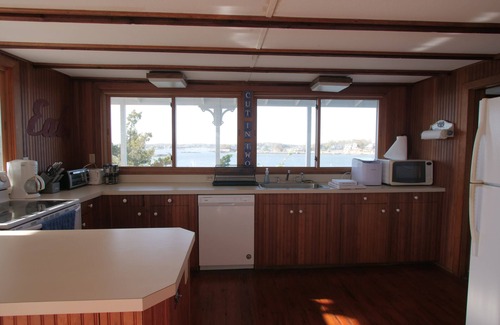 Branford Cottage | Secluded Island Retreat with Guest House & Ocean Views