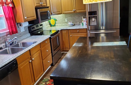 Morris House | Lakefront Retreat: Pet-Friendly Home with Scenic Views