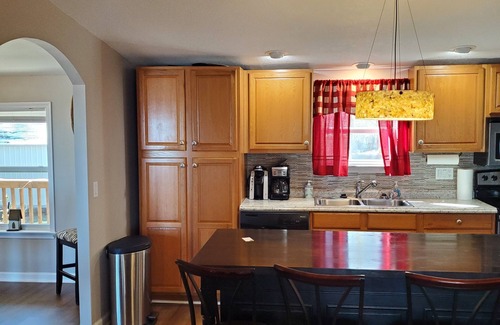 Morris House | Lakefront Retreat: Pet-Friendly Home with Scenic Views