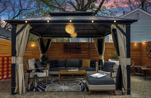 High Point House | Stylish Retreat with Private Patio, Near Downtown & HPU