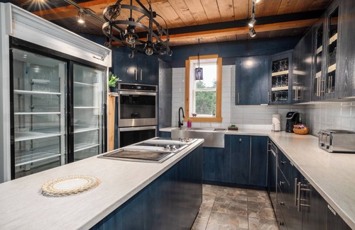 Mandeville Ski Chalet | Private Log Cabin Resort with Pool, Spa & Games Room