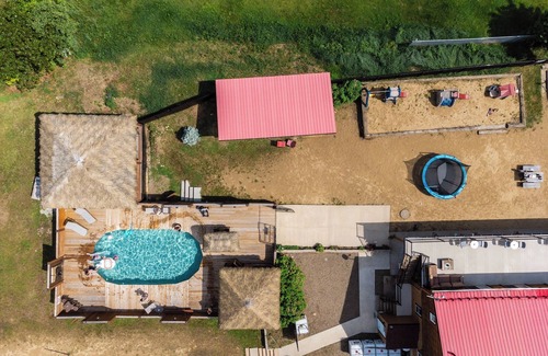 Mandeville Ski Chalet | Private Log Cabin Resort with Pool, Spa & Games Room