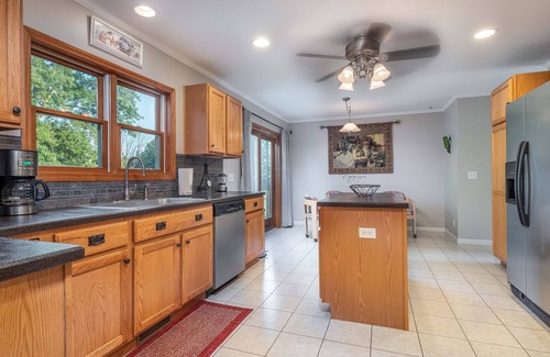 Bridgman House | Idyllic Lake MI Retreat with Hot Tub - Guest Rated 9.8