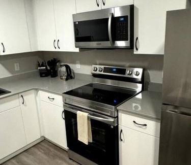 West Edmonton Apartment | Elegant Private Suite Steps from West Edmonton Mall