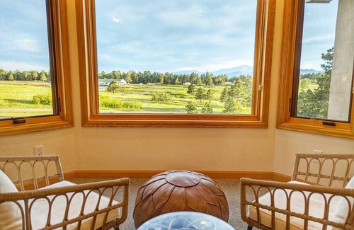 Colorado Springs House | Exclusive Mansion with Indoor Pool & Mountain Views