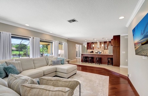 Delray Beach House | Idyllic Private Oasis in Delray Beach with Pool & Lake Views
