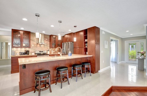 Delray Beach House | Idyllic Private Oasis in Delray Beach with Pool & Lake Views