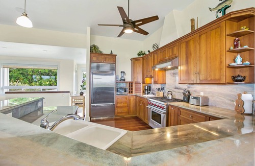 Poipu House | Oceanfront Estate in Poipu with Spa, Pool & Beach Access