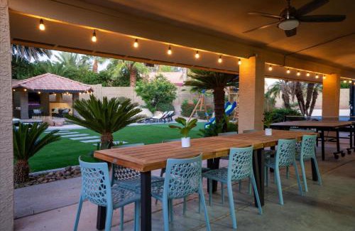 Arabian Crest House | Private Pickleball Resort Spa Pool & Playground