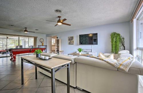 Survey Creek House | Cozy Coconut Creek Retreat with Private Pool & Dock Access