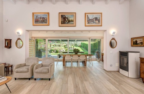Colico Villa | Secluded Oasis with Private Pool & Lush Garden Retreat