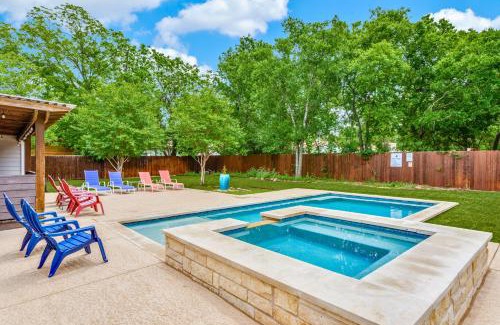 Johnson City House | Relaxing Hill Country Home with Private Pool & Hot Tub