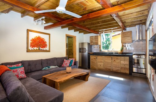 Las Terrenas Villa | Serene Retreat with Jungle Spa, Steps from Tranquil Beach