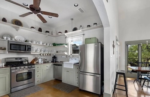 Johnson City House | Idyllic Retreat with River Access & Wine Country Bliss