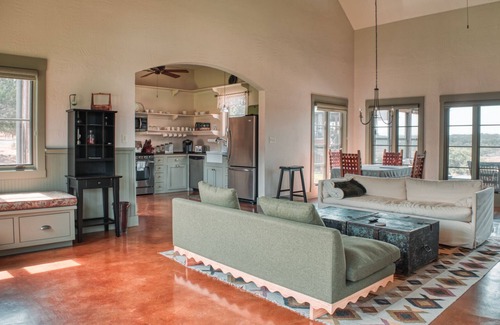Johnson City House | Idyllic Retreat with River Access & Wine Country Bliss