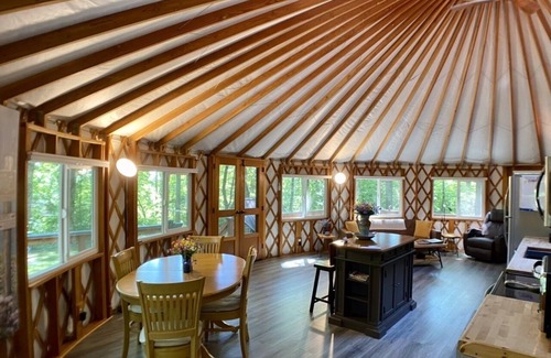 Meadows Of Dan House | Romantic Yurt Retreat near Blue Ridge Parkway - 10/10 Rating
