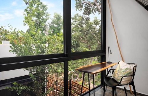 Ek Balam Village House | Relaxing Retreat with Private Rooftop Pool & Ocean Views