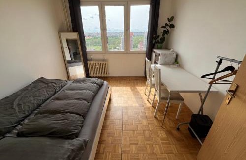 Zabehlice House | Cozy Park-Side Room with Easy Access to City Center