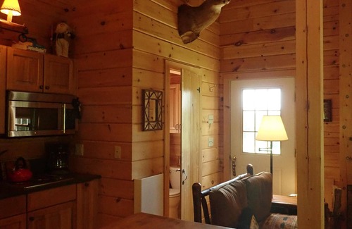 Londonderry Cabin | Secluded Trout Cabin Retreat for Couples - Pet Friendly
