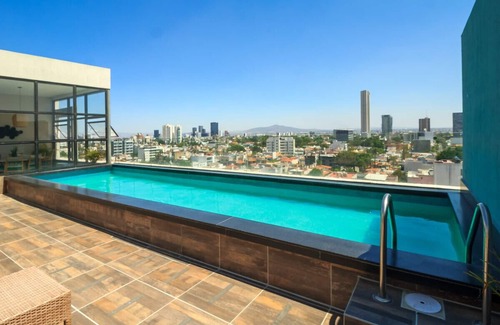 Financial District Apartment | Private Suite w/Incredible View & Pool | 1 BD | Tribu Sonata