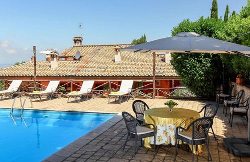 Monte Compatri Villa | Inviting Villa with Private Pool, A/C and Panoramic Views