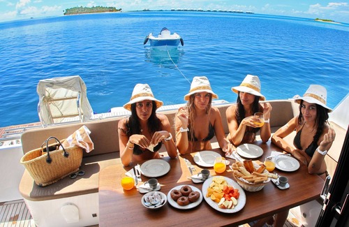Hulhumale Boat Rental | Exclusive Private Yacht Charter with Full Board Experience