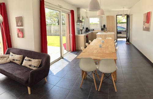 Plouescat Villa | Villa Lya: Private Indoor Pool & Steps from the Beach