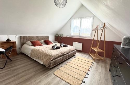 Carnac Apartment | Idyllic Ker Dagouët Retreat with Heated Pool & Ocean View