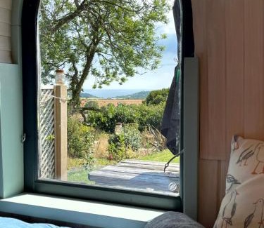 Looe House | Unforgettable Prosecco - Lydcott Glamping with Sea Views