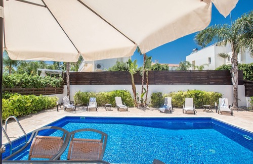 Protaras Cottage | Ideal Protaras Holiday Villa DV27: Ocean View & Private Pool