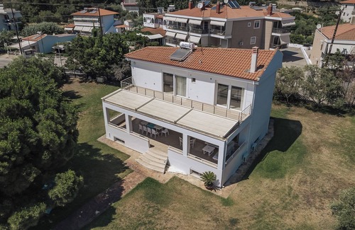 Toroni Villa | Proteus Beach Front Villa, Toroni