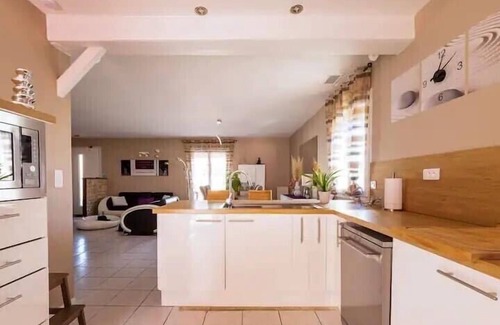 Montady Villa | Idyllic Providence Retreat with Private Pool & Jacuzzi