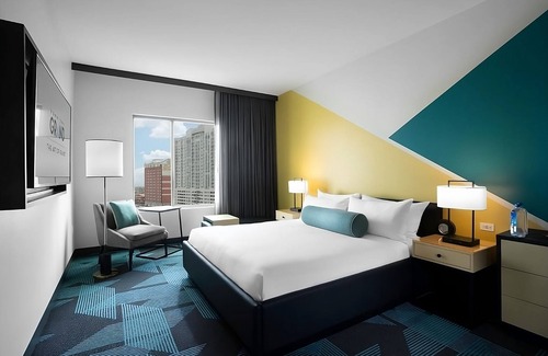 Downtown Las Vegas Hotel | Unmatched Convenience: City View 1BR Suites with Pool