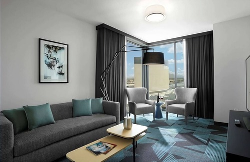 Downtown Las Vegas Hotel | Unmatched Convenience: City View 1BR Suites with Pool
