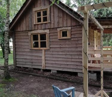 gmina Budry House | Eco-Friendly Retreat: 9.8 Rated with Hot Tub & Pet Access