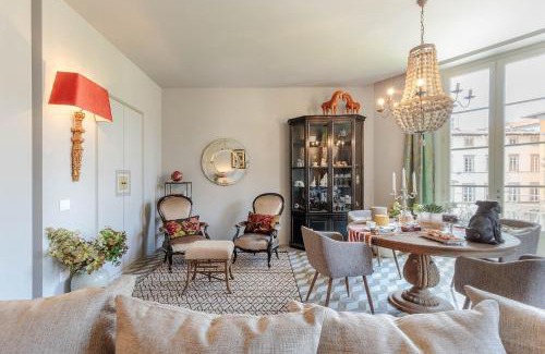 Lucca Historical Center Apartment | Elegant Puccini Penthouse with Terrace in Lucca