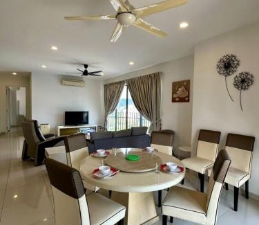 Puchong Apartment | Puchong Trigon Residence Setiawalk 6-8 Pax LRT 5Mins BY Marvels Homestay